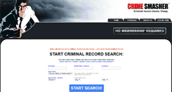 Desktop Screenshot of crimesmasher.com